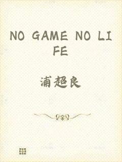 NO GAME NO LIFE